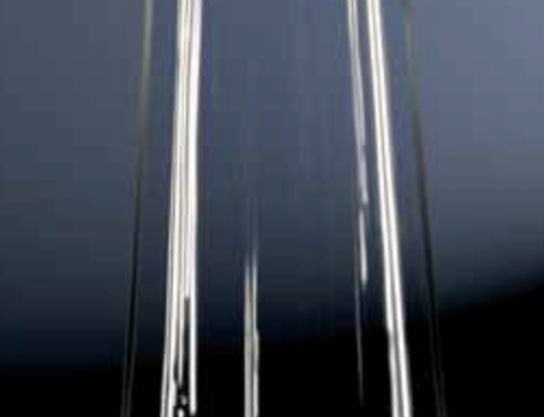 Vase aufgebogen